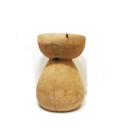 Stolik Stołek okrągły Donica pełne drewno TEAK 44cm